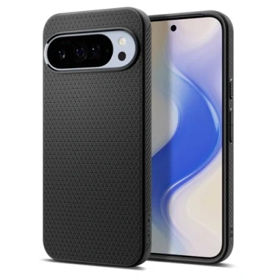 Abbildung von Spigen Liquid Air Hülle Kompatibel mit Google Pixel 10 Pro XL Schwarz