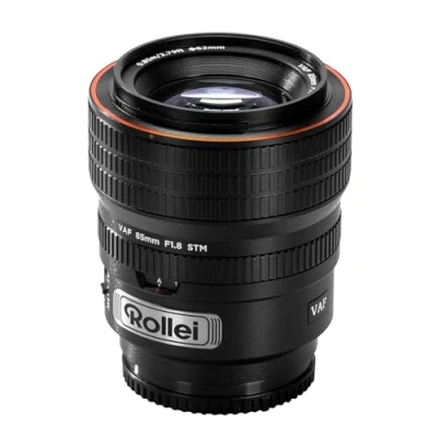 Abbildung von Rollei AF 85 mm F/1.8 Vollformat Objektiv für Sony FE mit STM Autofokus Vollmetall Gehäuse 477g Kompatibel APS C FX30/ZV E10/A6000A6700/A5000/A5100 und Full Frame ZV E1/FX3/A1/A1II/A9/A7 Series