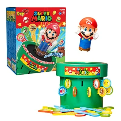 Abbildung von TOMY Pop Up Super Brettspiel für Vorschulkinder &amp; die ganze Familie, 2 4 Spieler, Jungen Mädchen ab Jahren
