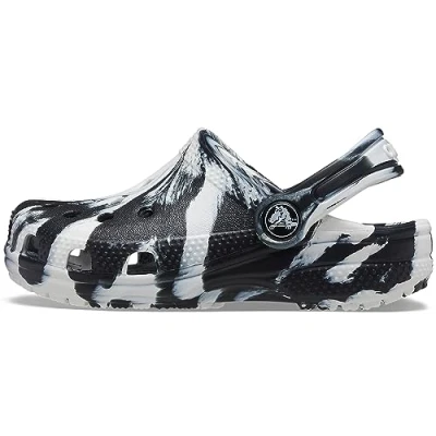 Abbildung von Crocs Unisex Kinder Classic Clog T Holzschuh, Black White, 22/23 EU