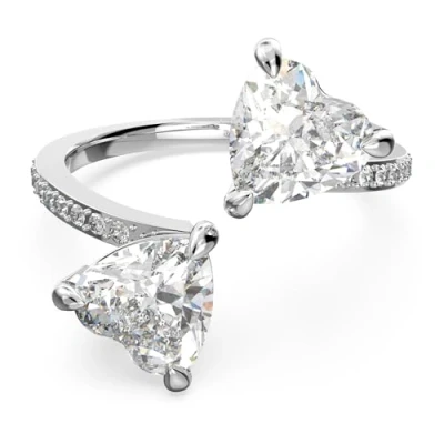 Abbildung von Swarovski Attract SOUL Ring, Damen, Größe: 58, White