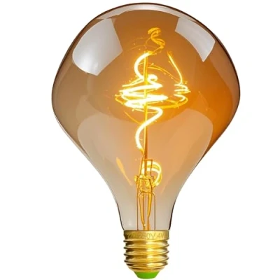 Abbildung von TIANFAN Vintage LED Lampen 4W dimmbar unregelmäßig geformte 220 / 240V Edison Schraube E27 Basis Spezialität dekorative antike Glühbirne (Alien)