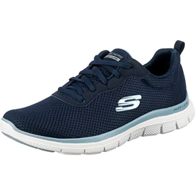 Abbildung von Skechers Damen Flex Appeal 4.0 Brilliant View Sneaker, Navy, 38 EU