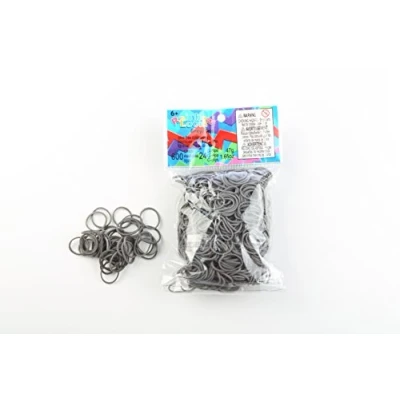 Abbildung von Rainbow Loom Haargummis, Grau