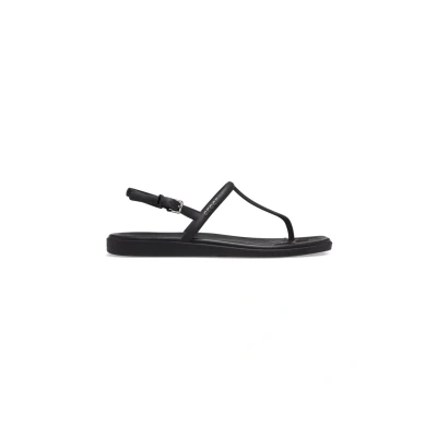 Abbildung von Crocs Zehentrenner, Damen, Größe: 42/43, Black Schuhe