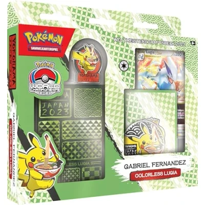 Abbildung von Pokémon Sammelkartenspiel: Weltmeisterschaftsdeck 2023 Gabriel Fernandez