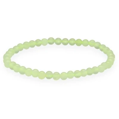 Abbildung von Lebensquelle Plus Mini Kugelarmband 4mm Hochwertiges Edelsteinarmband (Jaspis, rot)