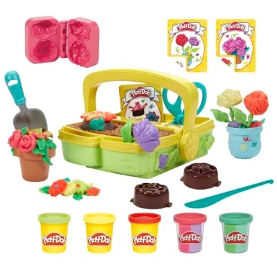 Abbildung von Play Doh Bunter Blumenspaß Spielset