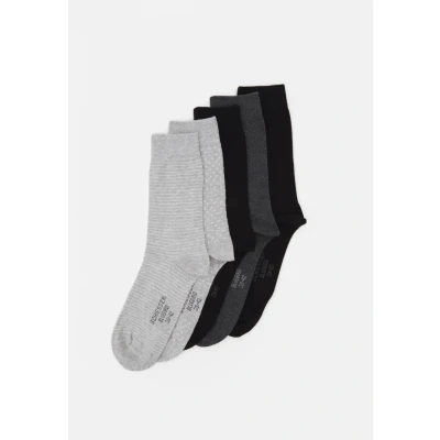 Abbildung von Schiesser STAY Fresh 5 PACK Socken, Damen, Größe: 39 42, Grey melange