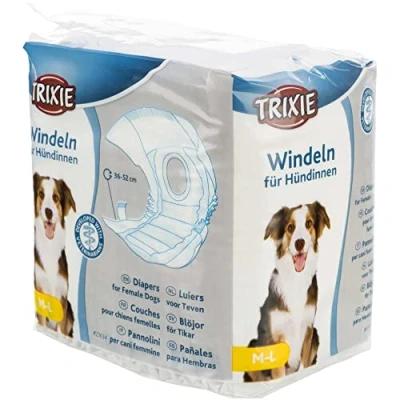 Abbildung von Trixie Hundewindeln ML 12 Stück, nur für Hündinnen