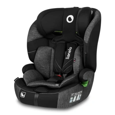 Abbildung von LIONELO LEVI ONE i Size 76 150 cm Kinderautositz, Gruppe 1 2 3, Seitenschutz, 10 Grad Kopfstützenverstellung Bequeme Armlehnen Verstellbare Rückenlehne, R129