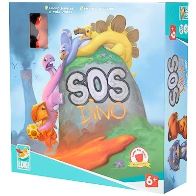Abbildung von Iello CSGSOSD SOS Dino Cooperative Board Game, Multicolour