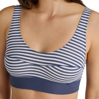 Abbildung von Calida Elastic Bustier, Damen, Größe: 40/42, Blue print