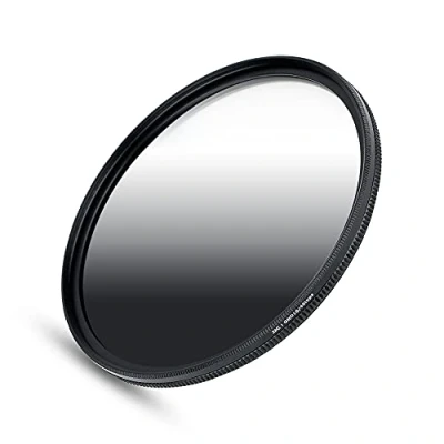 Abbildung von JJC 58 mm Verlaufsfilter ND Filter Gradual Neutral Density für Canon EF 50 F1.4/EF 24 F2.8/EF 85 F1.8/EF S 18 55 F3.5 5.6 IS II, Landschaftsfotografie ausgewogenes Lichtverhältnis