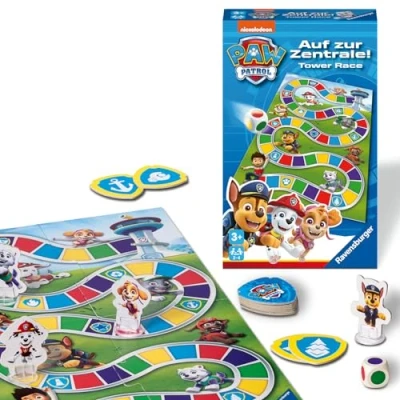 Abbildung von Ravensburger 22671 Paw Patrol: auf zur Zentrale! Mitbringspiel für 2 4 Spieler ab 3 Jahren mit den Helfern Vier Pfoten aus der erfolgreichen Kinderserie Patrol