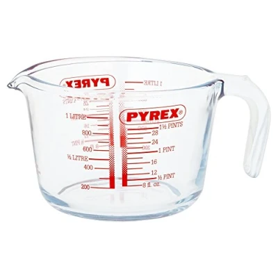 Abbildung von Pyrex 29160 PIREX graduiert Maß Liter 1 Küchenbehälter, Material, Multicolor