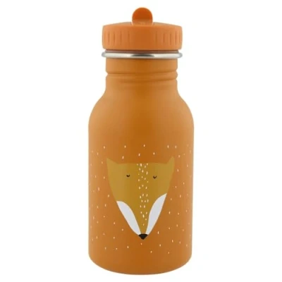 Abbildung von Trixie Edelstahl Trinkflasche Kinder Fuchs 350ml, Gelb