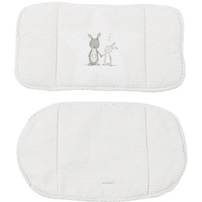 Abbildung von roba Sitzverkleinerer, Hochstuhleinlage &#039;Fox &amp; Bunny&#039;, 2 teiliges Sitzkissen für Treppenhochstühle