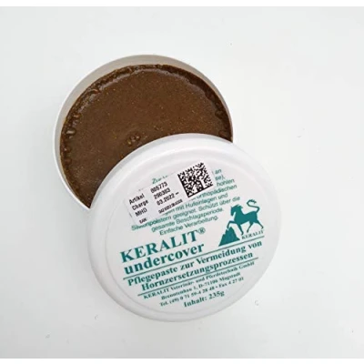 Abbildung von KERALIT undercover 235 ml Pflegepaste zur Vermeidung von Hornzersetzungsprozessen