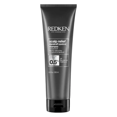 Abbildung von Redken Haarshampoo für trockene undschuppige Kopfhaut, Mit Lavendelextrakt und Glyzerin, Scalp Relief Dandruff Control Shampoo, 1 x 250 ml