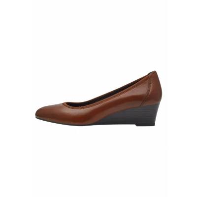 Abbildung von Tamaris Keilpumps, Damen, Größe: 40, Muscat leather Schuhe