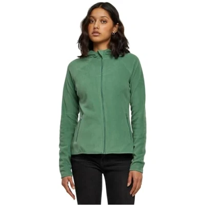 Abbildung von Urban Classics ZIP Hoodie Fleecejacke, Damen, Größe: XXL, Salvia