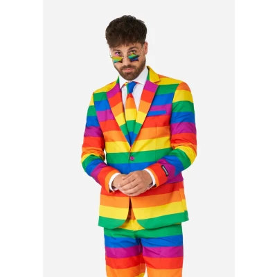 Abbildung von Suitmeister Rainbow SET Anzug, Herren, Größe: Medium, Multicolored