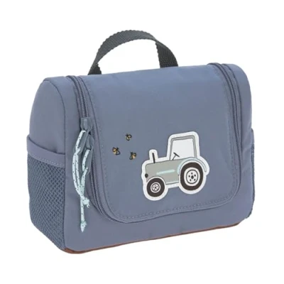 Abbildung von LÄSSIG Kinder Kulturtasche Waschbeutel Waschtasche Kulturbeutel zum Hängen/Mini Washbag Adventure Tractor
