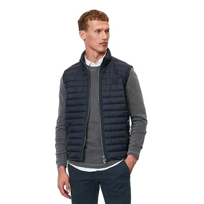Abbildung von Marc O&#039;Polo MIT Wasserabweisender Weste, Herren, Größe: Medium, Dark navy
