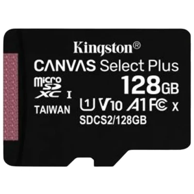 Abbildung von Kingston Canvas Select Plus microSDXC 128GB + SD Adapter