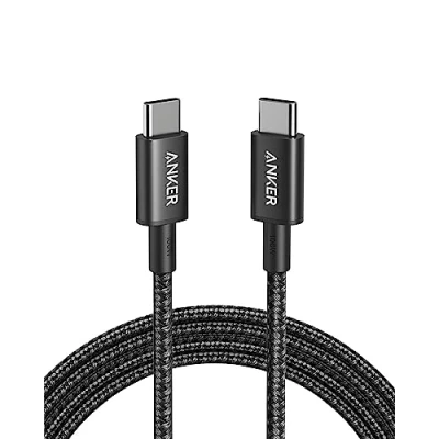 Abbildung von Anker USB C auf Kabel, 100W Ladekabel 180cm lang für iPhone 16/15 Serie, MacBook Pro/Air, iPad Pro / Air, Galaxy S24/S23