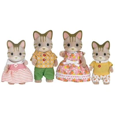 Abbildung von Sylvanian Families 5180 Tigerkatzen: Familie Fauch