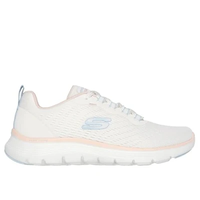 Abbildung von Skechers Damen Flex Appeal 5.0 New Path Sneaker, Beige, 39 EU
