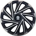 Abbildung von Sparco Corsa Varese 16 Lato anteriore argentato/lato interno nero Copricerchio