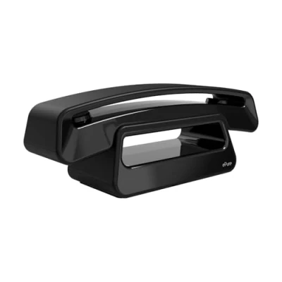 Abbildung von Alcatel Epure Iconic schwarz Einfach zu bedienendes schnurloses DECT Design Telefon, mit Freisprechfunktion und Schutz vor unerwünschten Anrufen