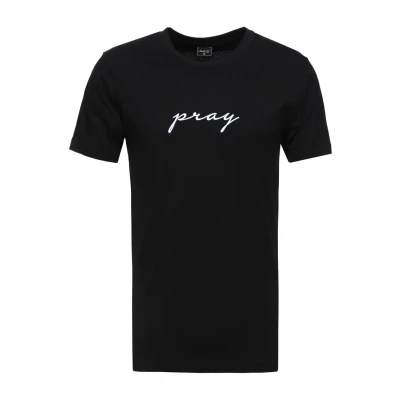 Abbildung von Mister Tee PRAY Embroidery Tshirt print, Herren, Größe: XXL, Black