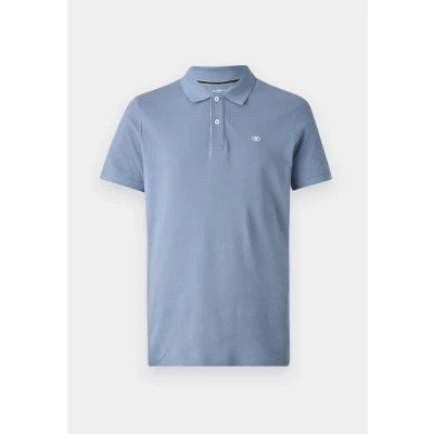 Abbildung von TOM Tailor Basic Poloshirt, Herren, Größe: Small, Dove blue