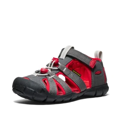 Abbildung von Keen Seacamp Unisex Trekkingsandale für Kinder, Größe: 29, Grey Schuhe