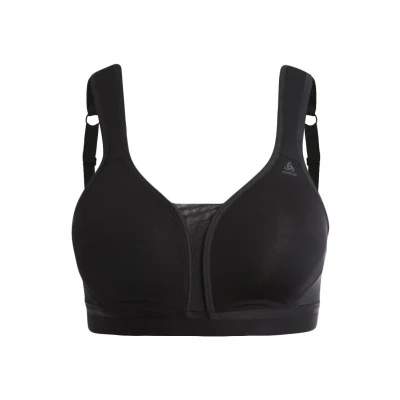 Abbildung von Odlo Damen Padded High Support_13071d Gepolsterter Sport BH, Schwarz, 70D EU