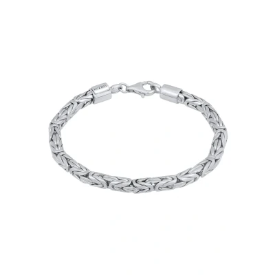 Abbildung von Kuzzoi Basic LOOK Armband, Herren, Größe: 23, Silber