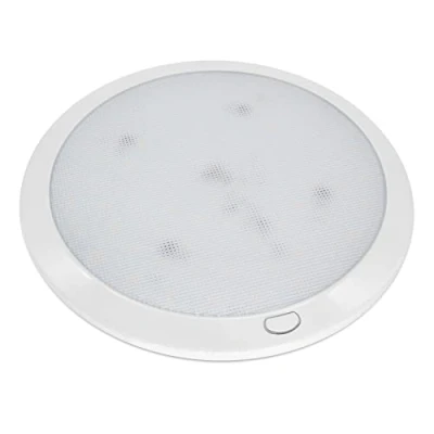 Abbildung von Dream lighting LED Deckenleuchte Dimmbar 12v Wohnmobil Deckenlampe Flach Wohnwagen Boot Camper Innenbeleuchtung IP44 21,6CM Warmweiss