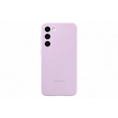 Abbildung von Samsung Silicone Smartphone Case EF PS916 für Galaxy S23+, Handy Hülle, Silikon, Kratzfest, Schlankes Design, Lavender