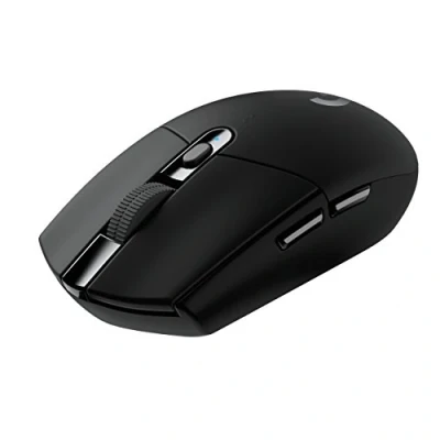 Abbildung von Logitech G305 LIGHTSPEED kabellose Gaming Maus mit HERO 12K DPI Sensor, Wireless Verbindung, 6 programmierbare Tasten, 250 Stunden Akkulaufzeit, Leichtgewicht, PC/Mac Schwarz