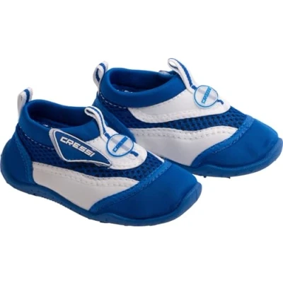 Abbildung von Cressi Coral Jr Kinder Badeschuhe für Pool und Strand, Mehrfarbig (Rosa/Weiß), 27 EU