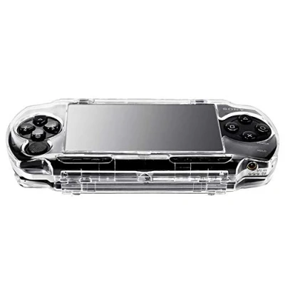 Abbildung von OSTENT Schutzhülle, transparent, Reisehülle, Hardcoverhülle, Gehäuse, kompatibel für Sony PSP 1000 Spielekonsole