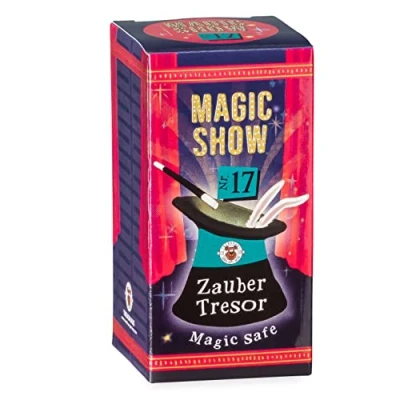 Abbildung von TRENDHAUS 957733 Magic Show Nr. 17 [ Zauber Tresor ], Verblüffende Zaubertricks für Kinder ab 6 Jahren, Inkl. Online Videos, Trick Nr.17