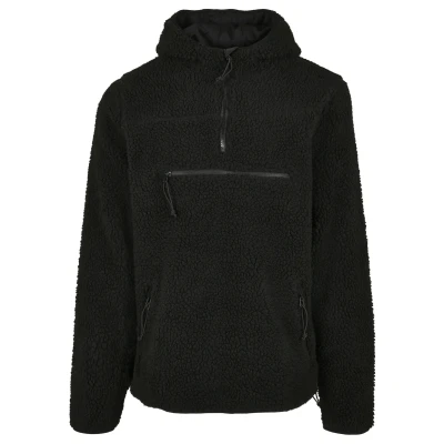 Abbildung von Brandit Fleecepullover, Herren, Größe: Large, Black