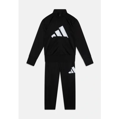 Abbildung von adidas Performance Junior Unisex Trainingsanzug für Kinder, Größe: 128, Black/white