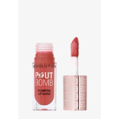 Abbildung von Makeup Revolution POUT BOMB Plumping Gloss Lipgloss Lipgloss, Größe: 4.6 ml, Melba warm peach