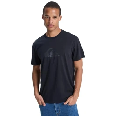 Abbildung von Quiksilver EV COMP LOGO Tshirt print, Herren, Größe: XL, Black